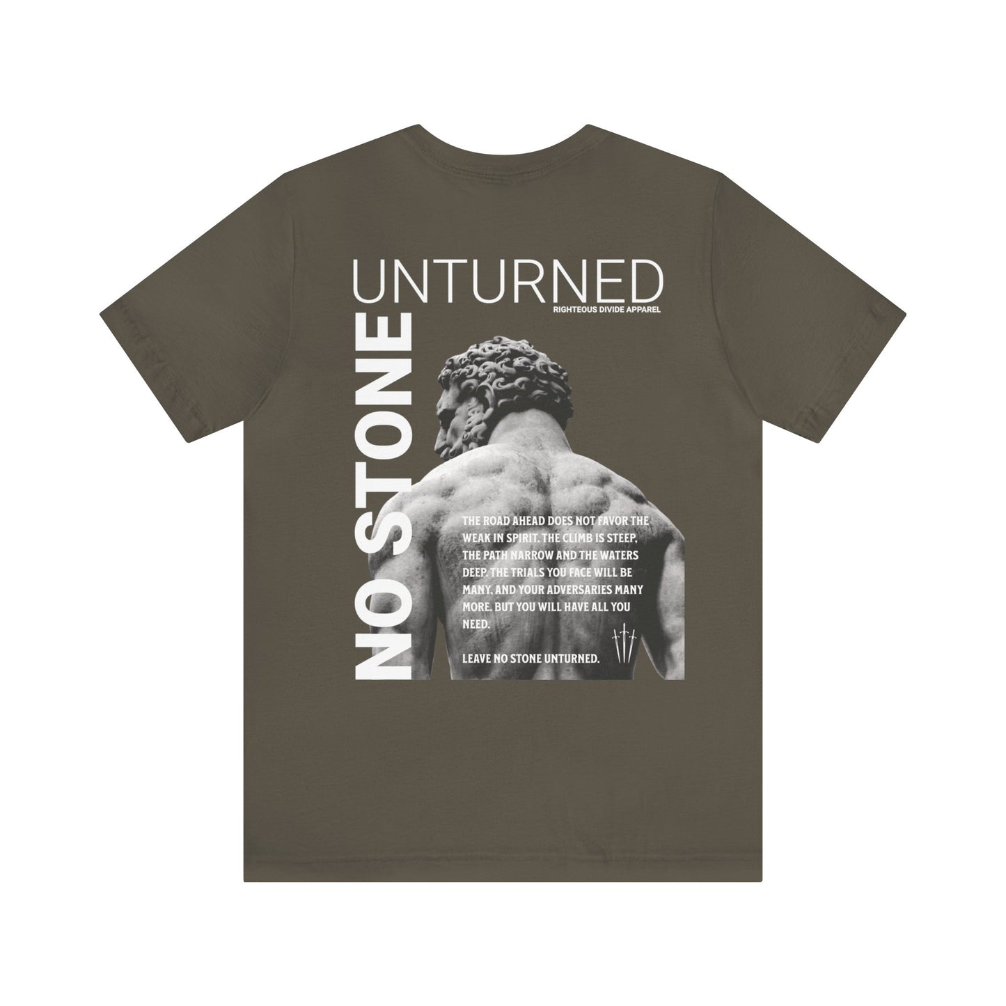 No Stone Unturned Tee