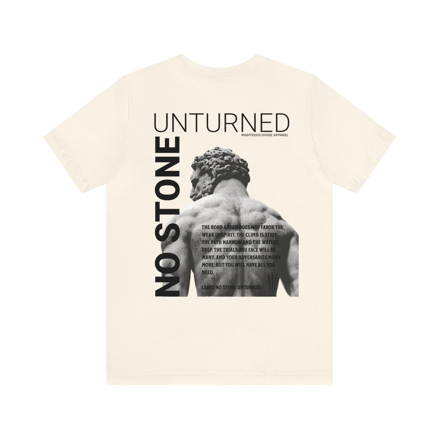 No Stone Unturned Tee