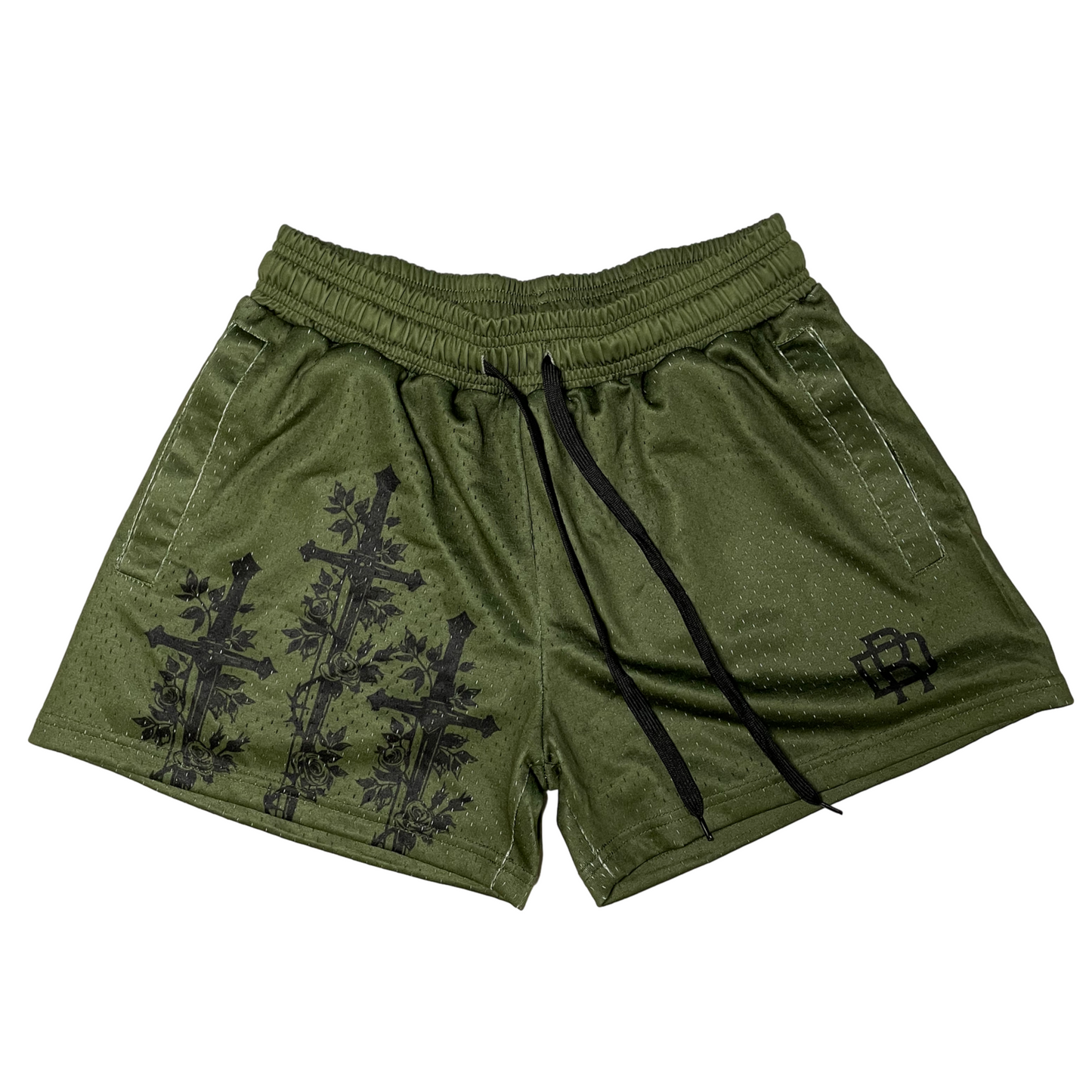 Trinity Mid-thigh Fighter Shorts